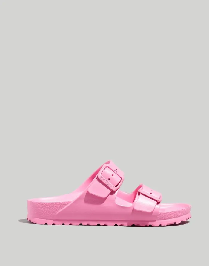 Women Birkenstock Arizona EVA Sandals Fondant Pink Madewell Sandals