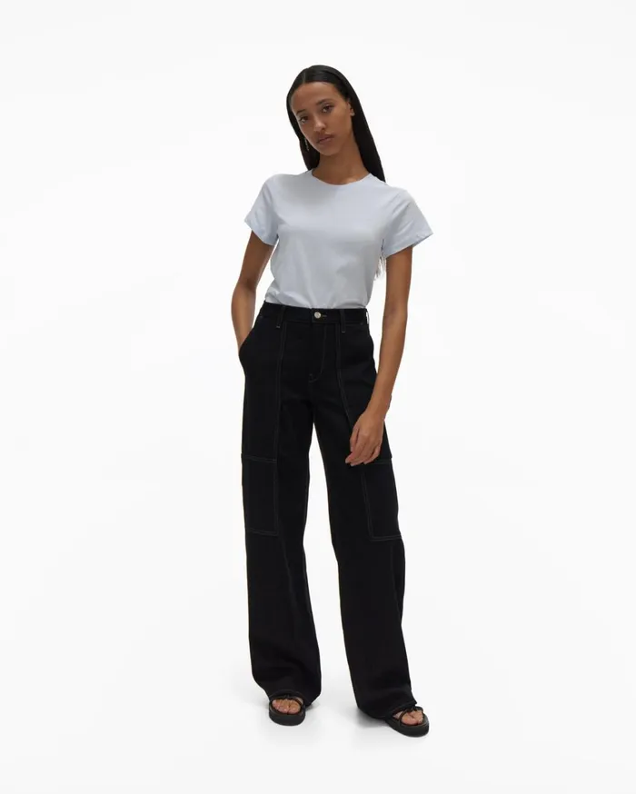 Women Black Utility Jean Black Helmut Lang Pants