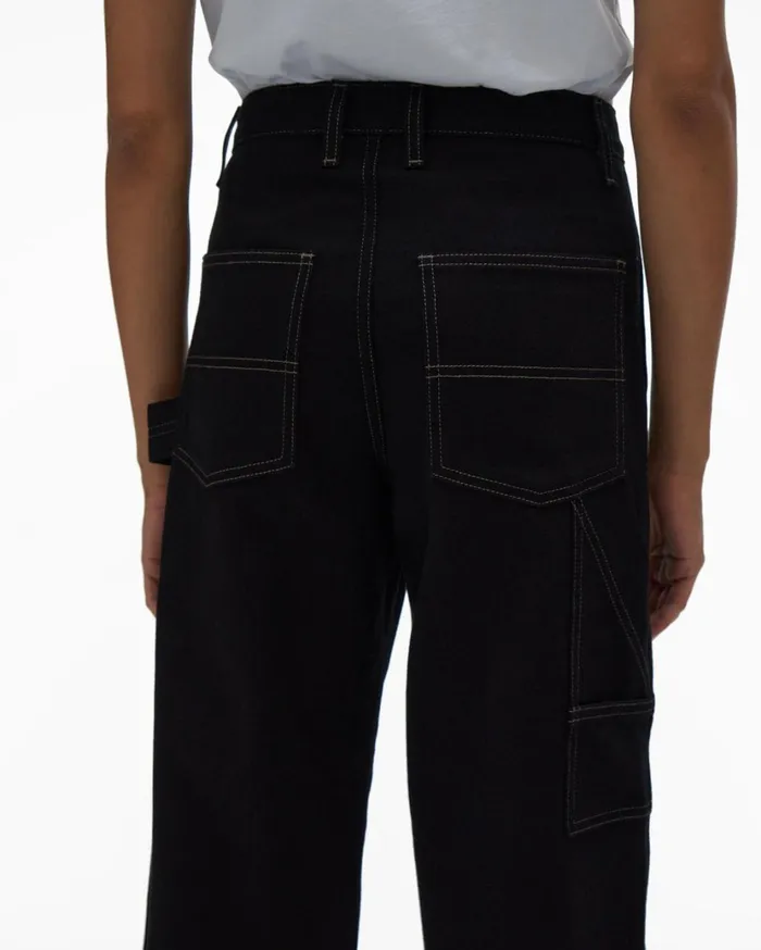 Women Black Utility Jean Black Helmut Lang Pants
