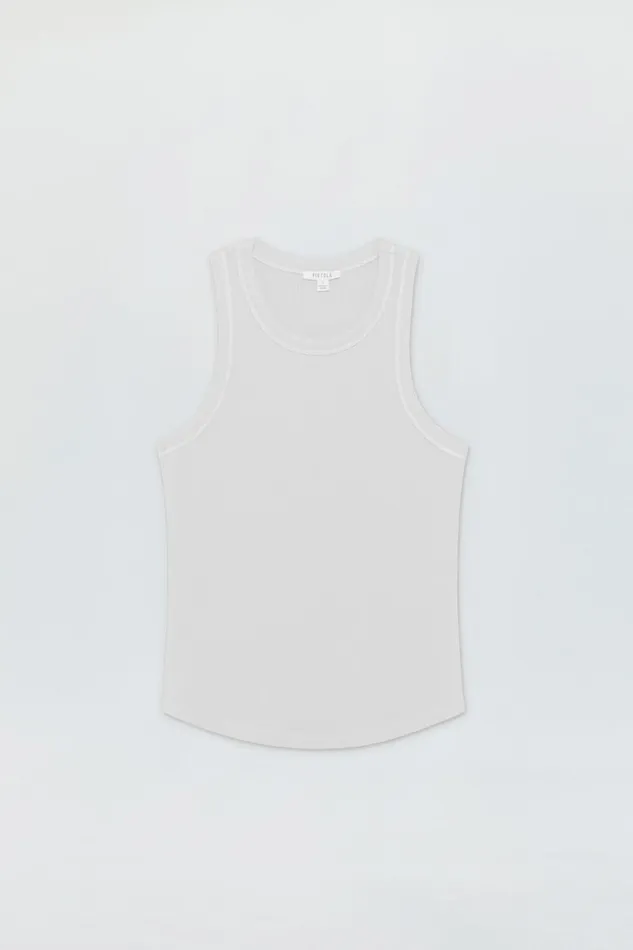 Women Blake Tank 8211 Le Blanc Pistola Denim Tees and Tanks