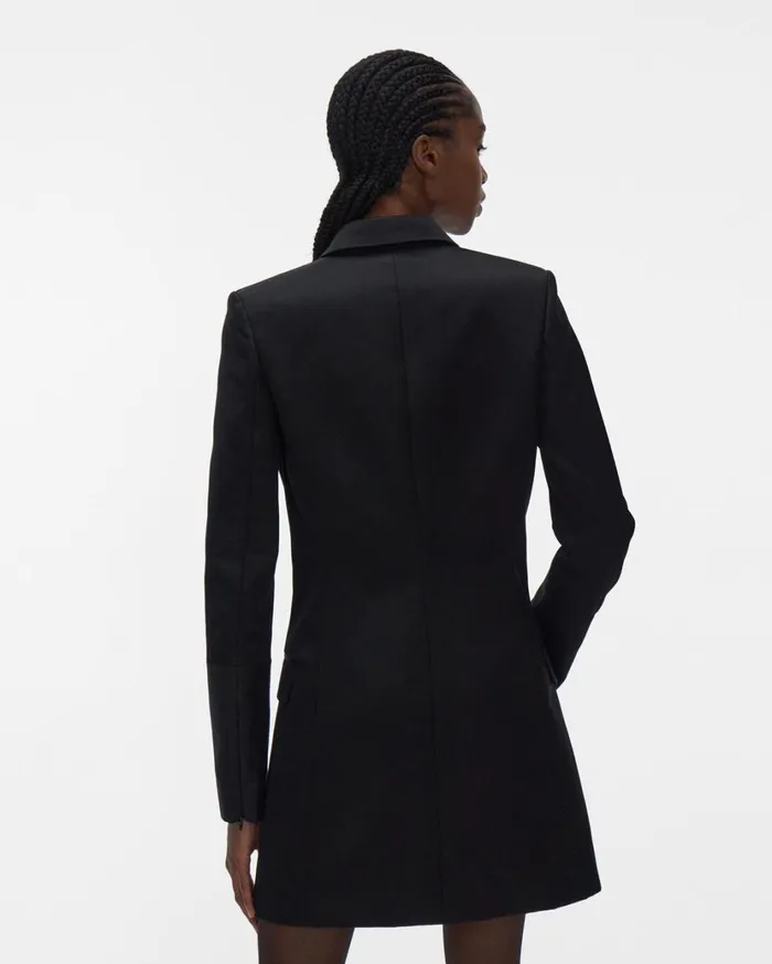 Women Blazer Dress Black Helmut Lang Jackets