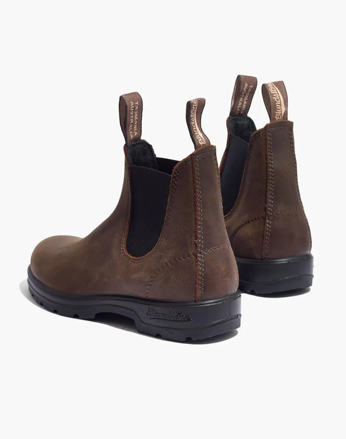 Women Blundstone Super 550 Chelsea Boots Antique Brown Madewell Boots