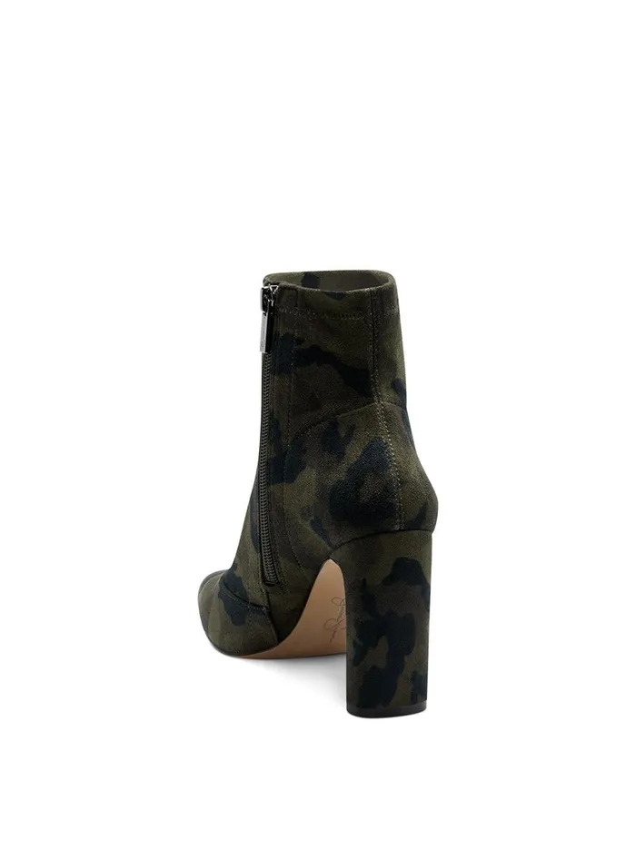 Women Boots and Booties Jessica Simpson Briyanne Bootie In Camo Green Camo Green