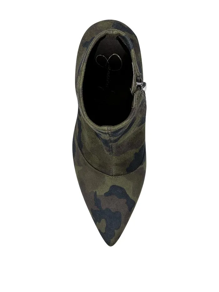 Women Boots and Booties Jessica Simpson Briyanne Bootie In Camo Green Camo Green
