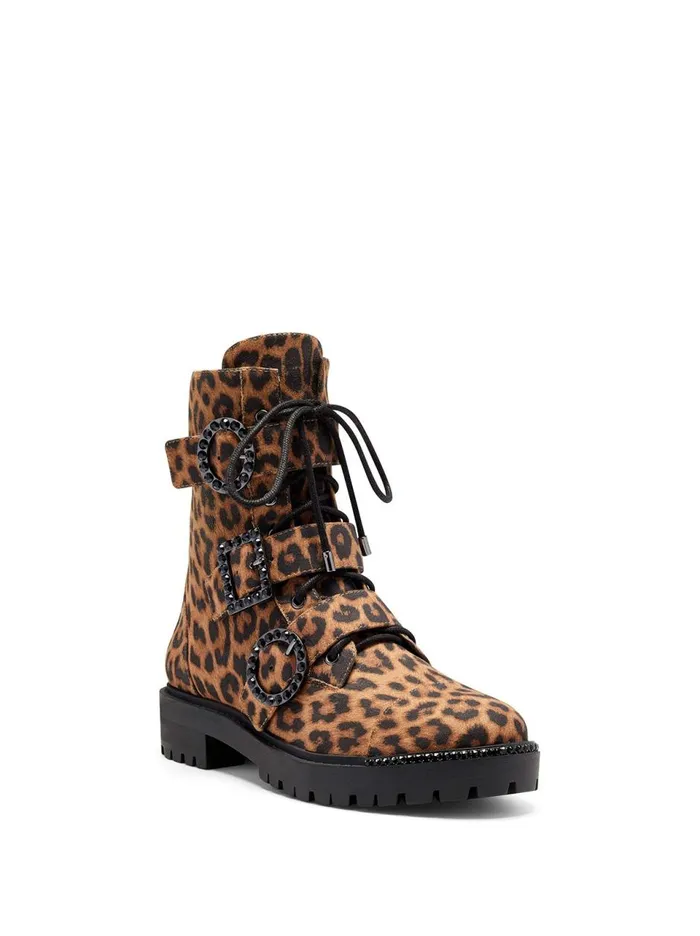 Women Boots and Booties Jessica Simpson Kirlah Boot In Leopard Natural Leopard