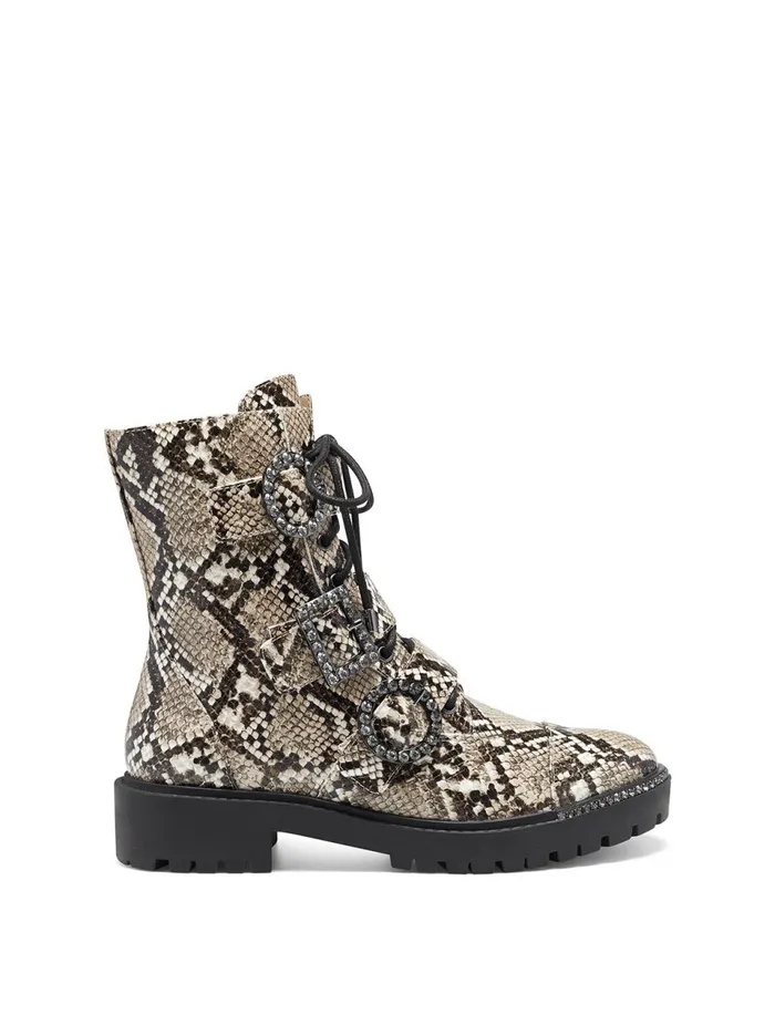 Women Boots and Booties Jessica Simpson Kirlah Boot In Snake Neutral Snake