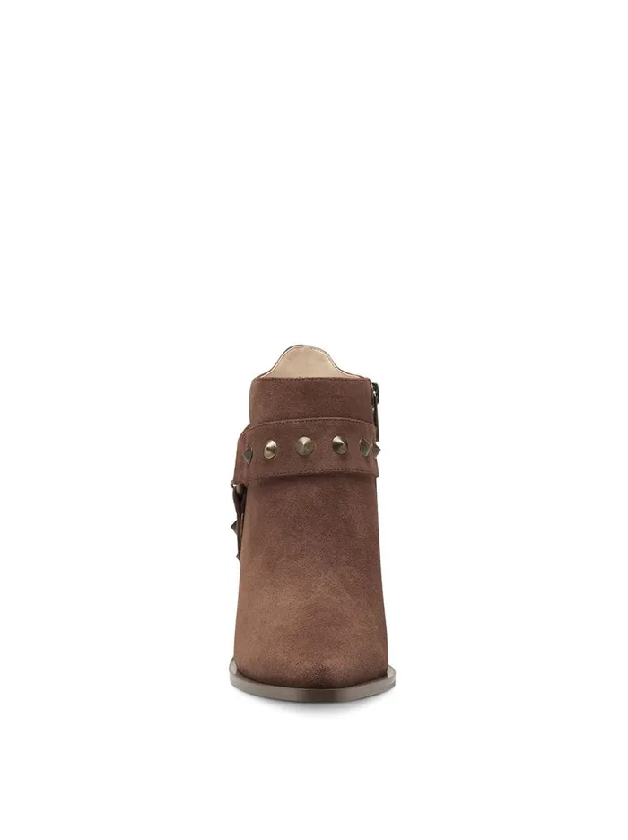 Women Boots and Booties Jessica Simpson Zayrie Moto Bootie In Kentucky Mud Kentucky Mud