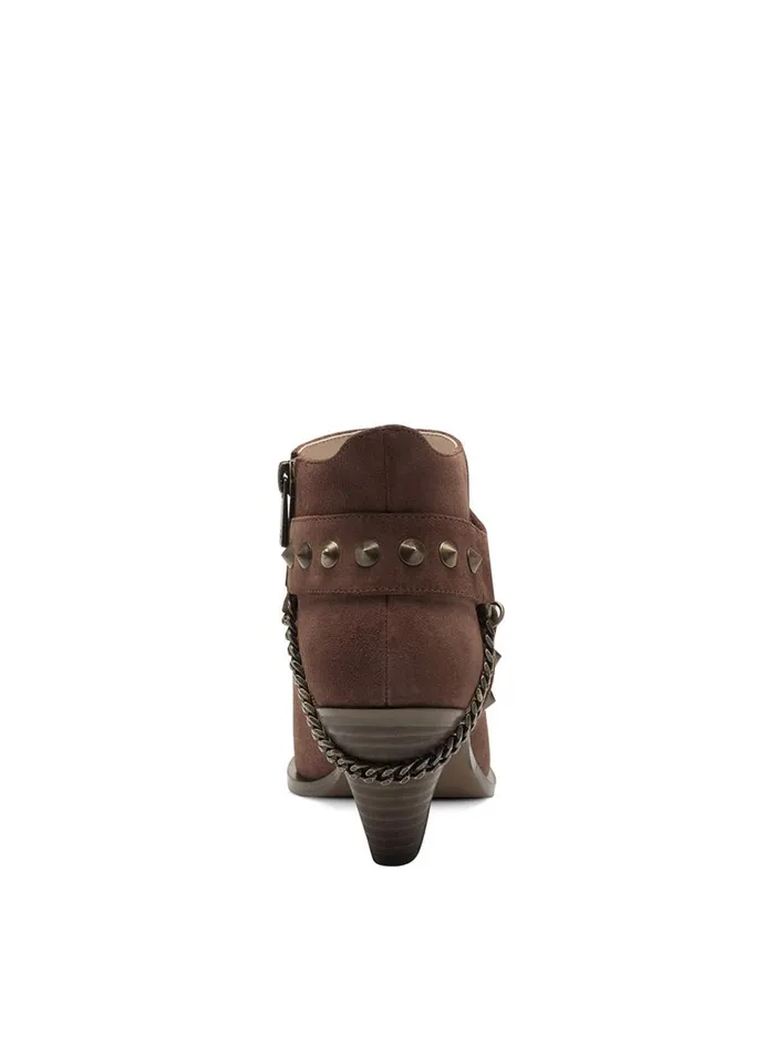 Women Boots and Booties Jessica Simpson Zayrie Moto Bootie In Kentucky Mud Kentucky Mud