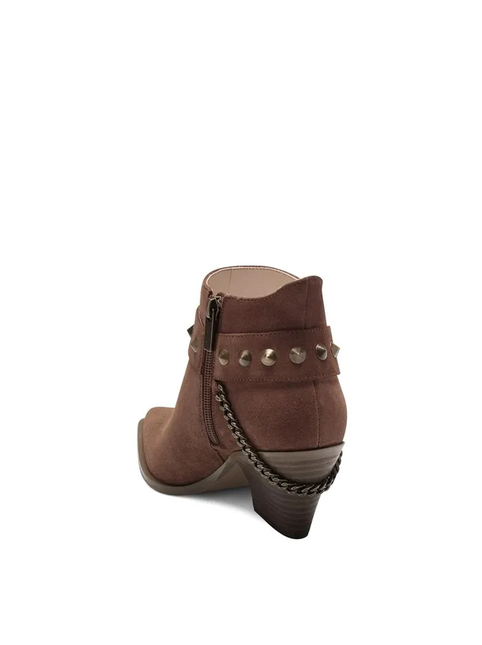 Women Boots and Booties Jessica Simpson Zayrie Moto Bootie In Kentucky Mud Kentucky Mud
