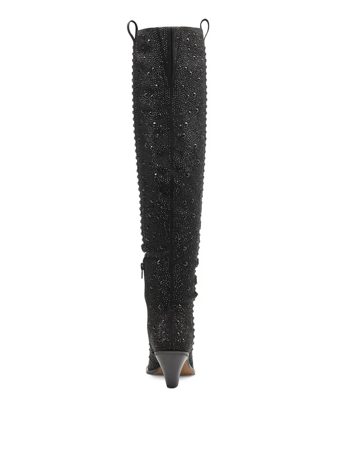 Women Boots and Booties Jessica Simpson Zeana Boot In Embellished Black Embellished Black