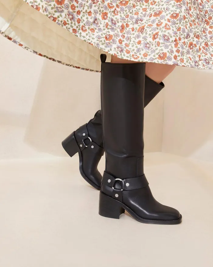 Women Boots Loeffler Randall Audrey Black Tall Engineer Boot L Tall Boots L Footwear Women Boots Loeffler Randall Audrey Black Tall Engineer Boot L Tall Boots L Footwear