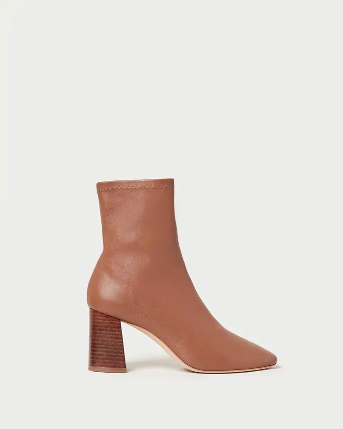 Women Boots Loeffler Randall Elise Acorn Stretch Bootie