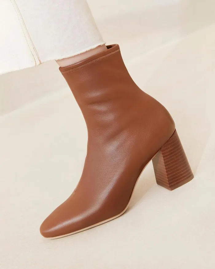 Women Boots Loeffler Randall Elise Acorn Stretch Bootie Women Boots Loeffler Randall Elise Acorn Stretch Bootie