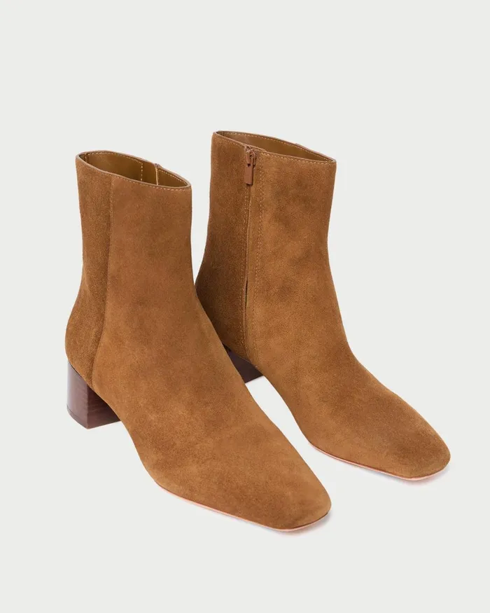 Women Boots Loeffler Randall Ginny Cacao Suede Ankle Boot Women Boots Loeffler Randall Ginny Cacao Suede Ankle Boot