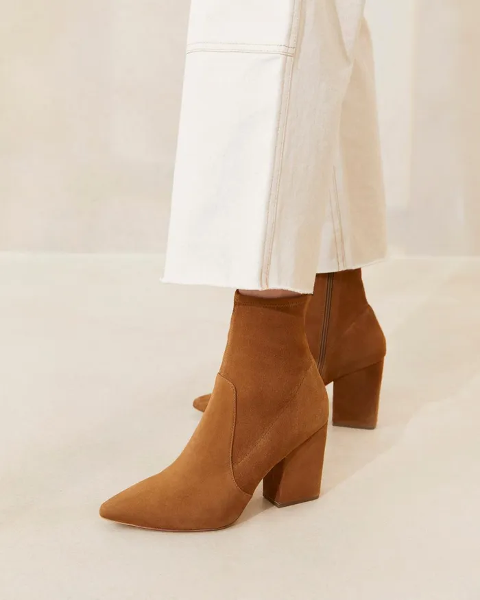 Women Boots Loeffler Randall Isla Cacao Suede Slim Ankle Bootie L Ankle Boots L Footwear Women Boots Loeffler Randall Isla Cacao Suede Slim Ankle Bootie L Ankle Boots L Footwear