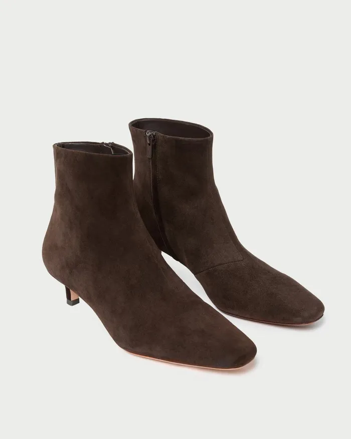 Women Boots Loeffler Randall Marcella Brown Suede Ankle Boot Women Boots Loeffler Randall Marcella Brown Suede Ankle Boot