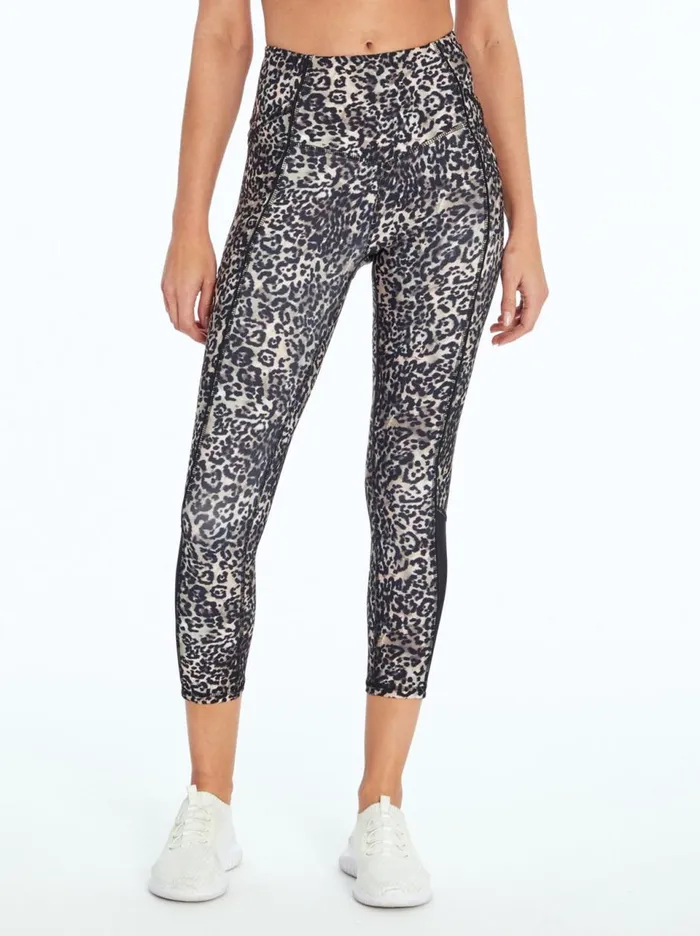 Women Bottoms Jessica Simpson Ace Capri In Cinder Cheetah Cinder Cheetah