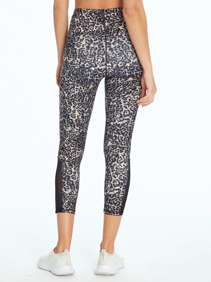 Women Bottoms Jessica Simpson Ace Capri In Cinder Cheetah Cinder Cheetah