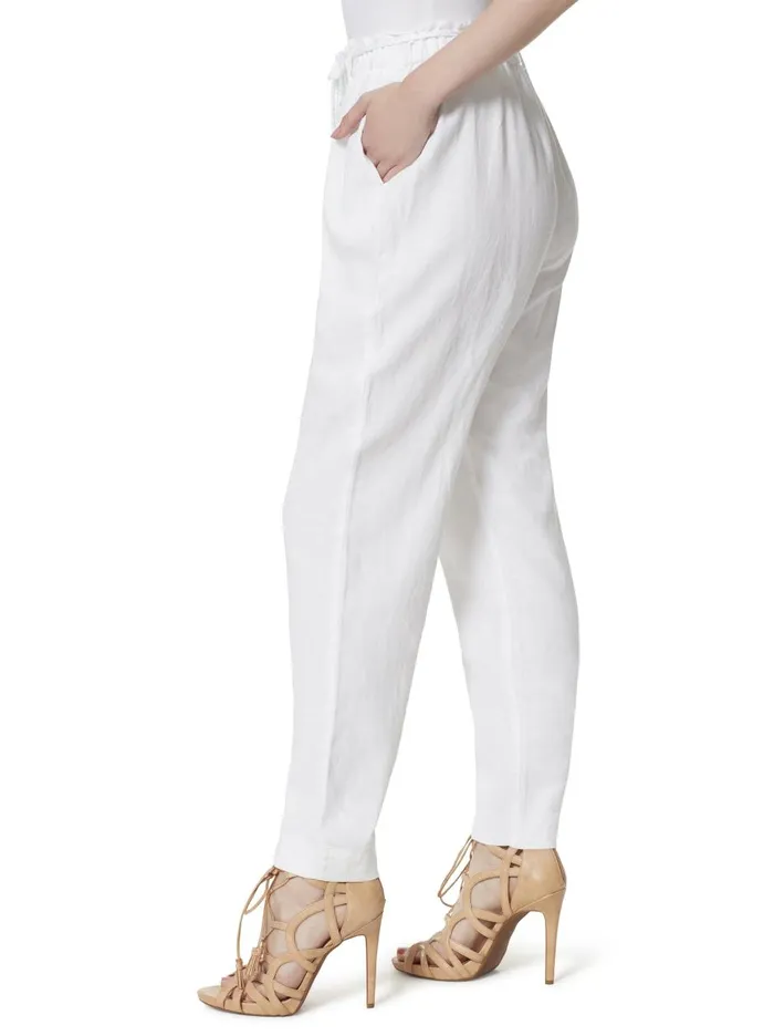 Women Bottoms Jessica Simpson Tapered Beach Pant In White White