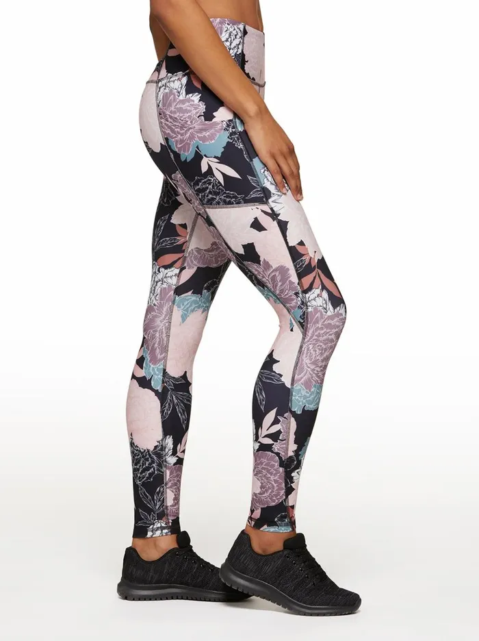Women Bottoms Jessica Simpson Tummy Control Ankle Legging In Zephyr Moda Floral Zephyr Moda Floral
