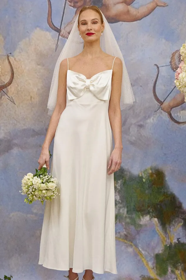Women Bridal Party RIXO Leanna Satin Back Silk Crepe Women Bridal Party RIXO Leanna Satin Back Silk Crepe