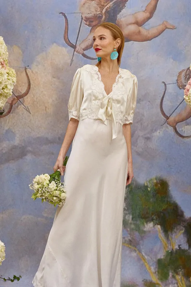 Women Bridal RIXO Amara Silk Satin Women Bridal RIXO Amara Silk Satin