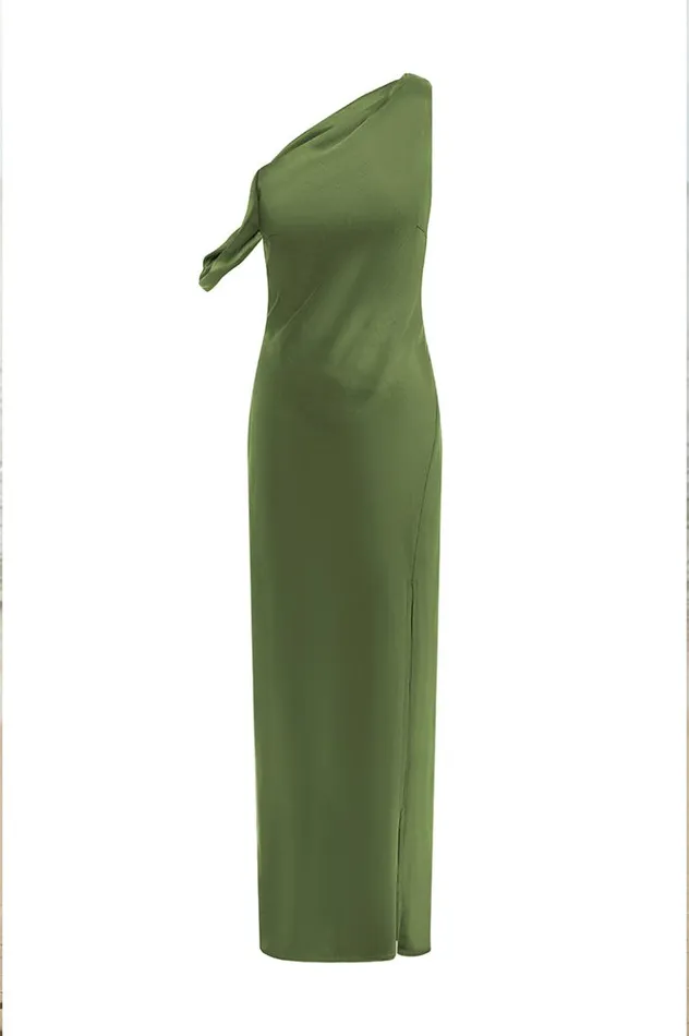 Women Bridesmaids Dresses Runaway The Label GIA MAXI DRESS Olive