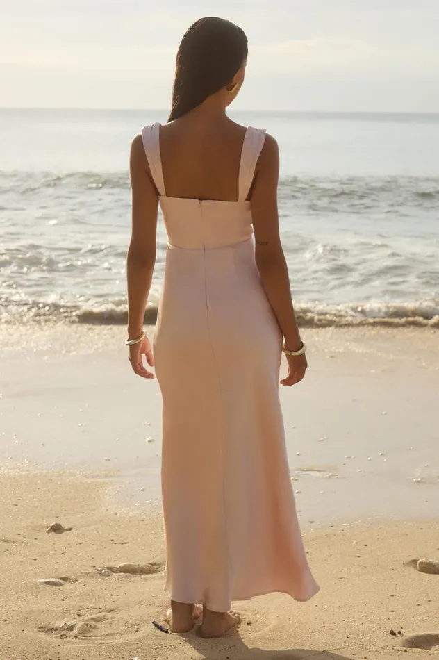 Women Bridesmaids Dresses Runaway The Label MARGOT MAXI DRESS Musk
