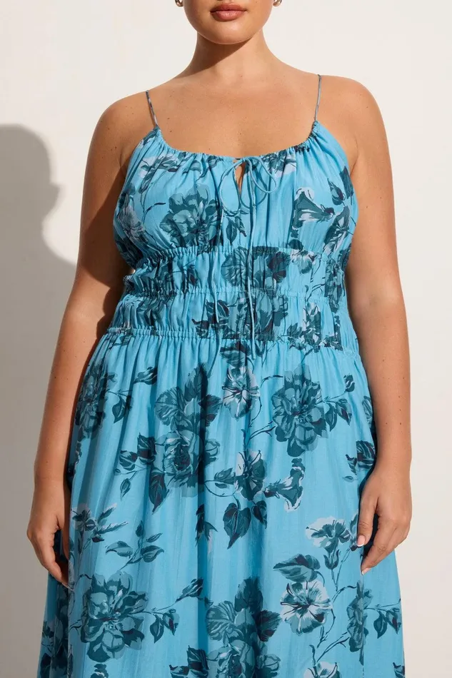 Women Carinna Midi Dress Cierra Floral Faithfull The Brand Dresses