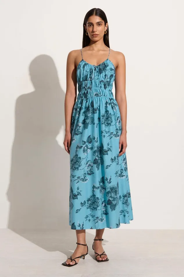 Women Carinna Midi Dress Cierra Floral Faithfull The Brand Dresses Women Carinna Midi Dress Cierra Floral Faithfull The Brand Dresses