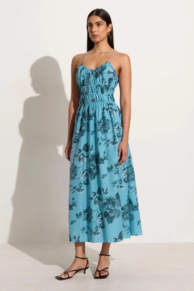 Women Carinna Midi Dress Cierra Floral Faithfull The Brand Dresses Women Carinna Midi Dress Cierra Floral Faithfull The Brand Dresses