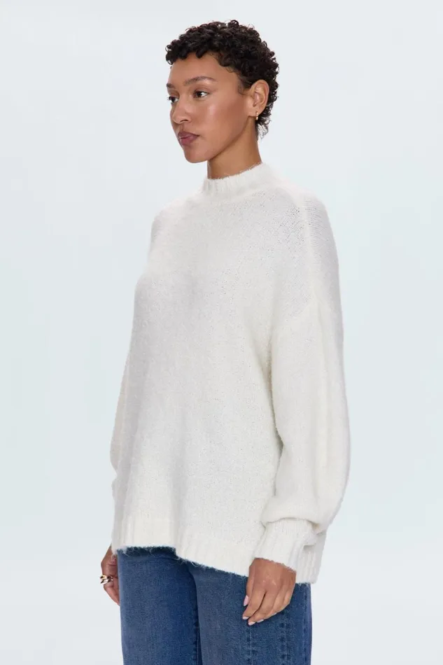 Women Carlen Sweater 8211 Ecru Pistola Denim Sweaters and Knits