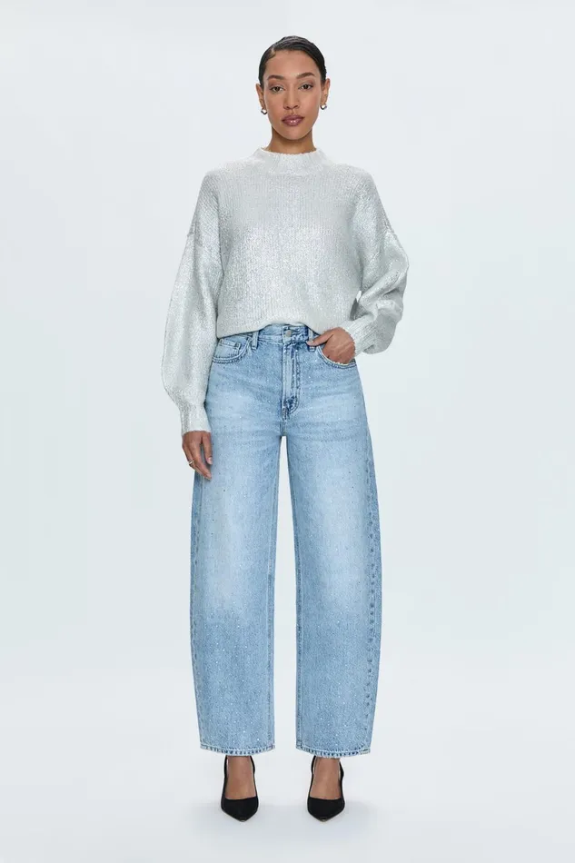 Women Carlen Sweater 8211 Snow Disco Pistola Denim Sweaters and Knits