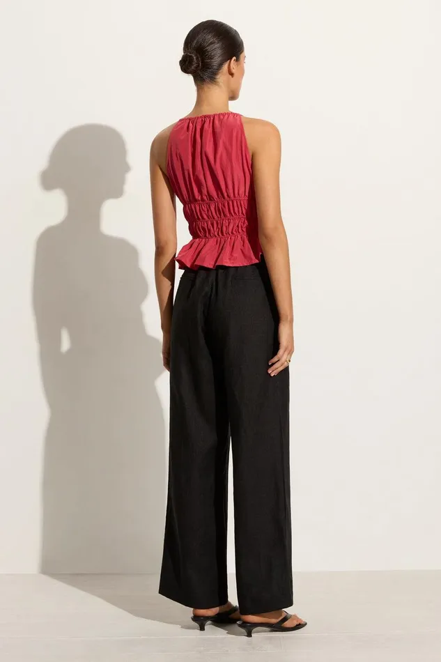 Women Casale Top Crimson 8211 Final Sale Faithfull The Brand Tops Women Casale Top Crimson 8211 Final Sale Faithfull The Brand Tops