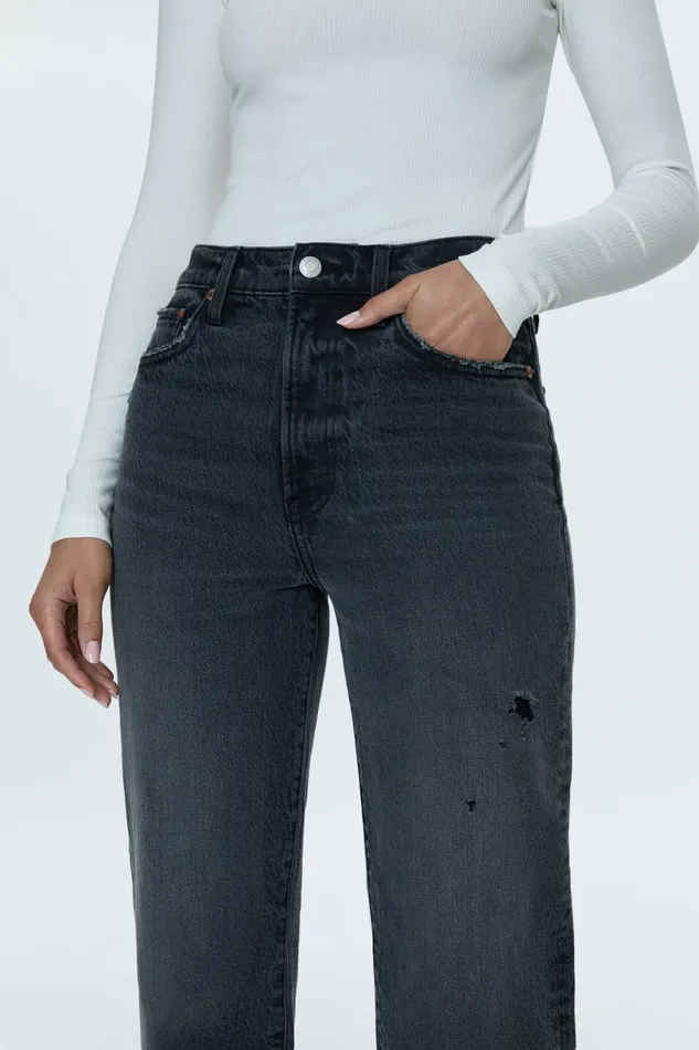 Women Cassie Super High Rise Straight Jean 8211 After Hours Vintage Pistola Denim Denim