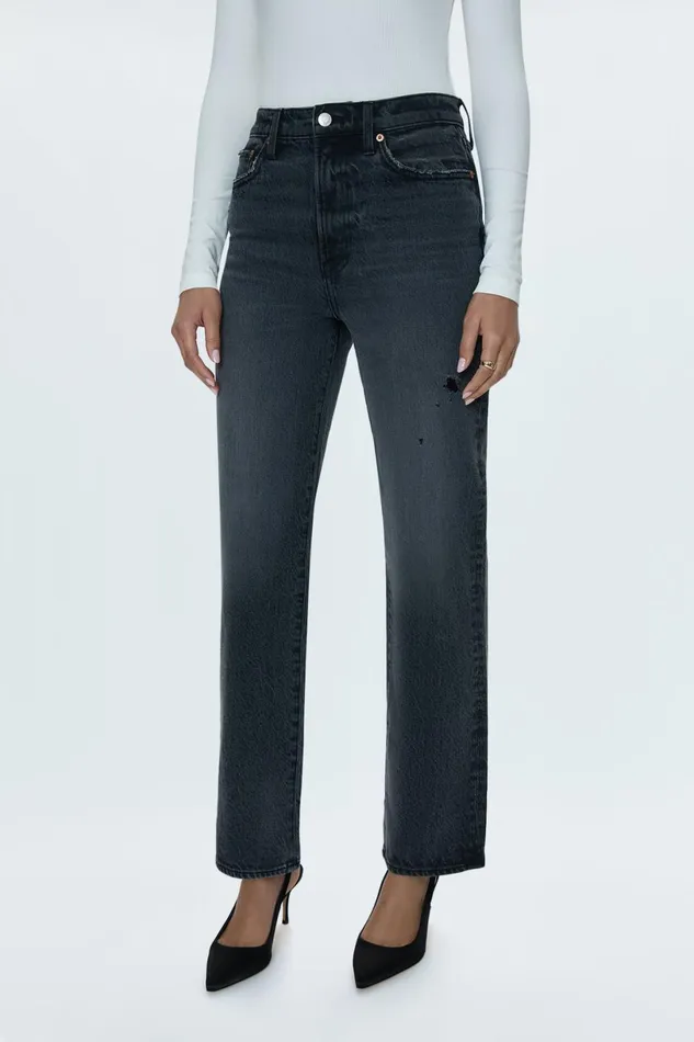 Women Cassie Super High Rise Straight Jean 8211 After Hours Vintage Pistola Denim Denim