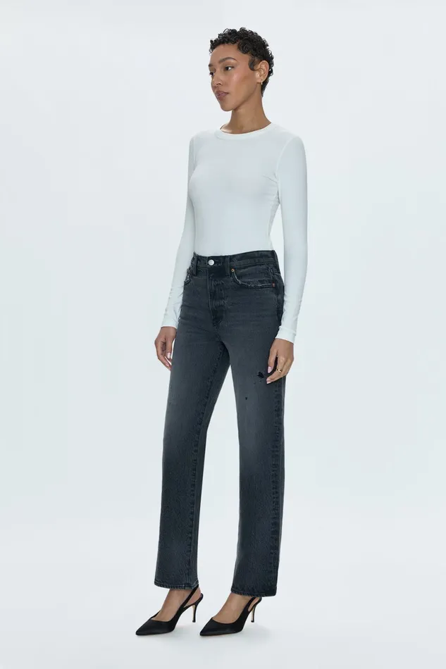 Women Cassie Super High Rise Straight Jean 8211 After Hours Vintage Pistola Denim Denim