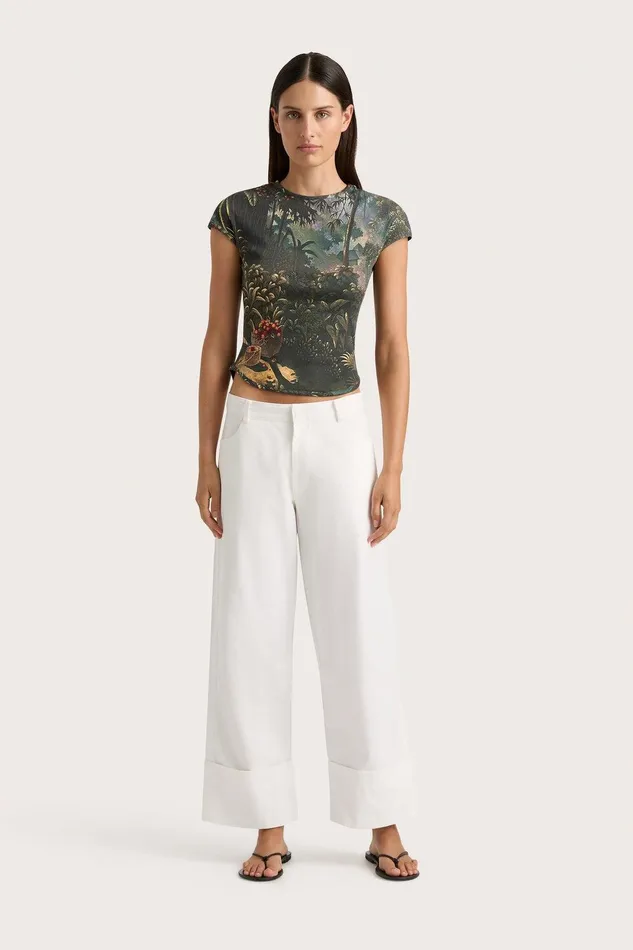 Women Cassis Pant White Faithfull The Brand Pants