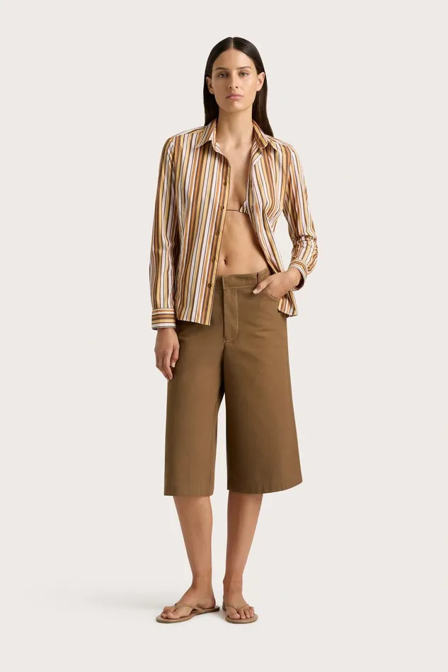 Women Cassis Short Umber Faithfull The Brand Skirts and Shorts