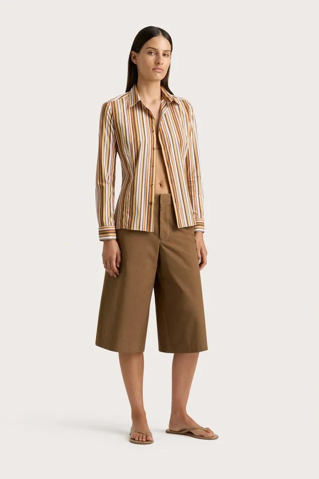 Women Cassis Short Umber Faithfull The Brand Skirts and Shorts Women Cassis Short Umber Faithfull The Brand Skirts and Shorts
