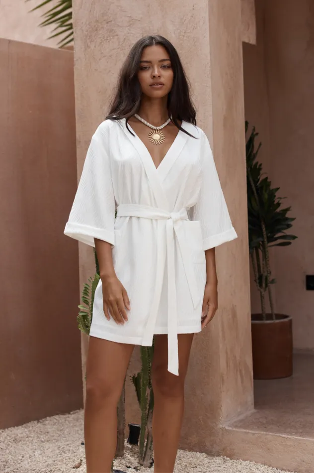 Women Casual Dresses Runaway The Label UTOPIA MINI DRESS White