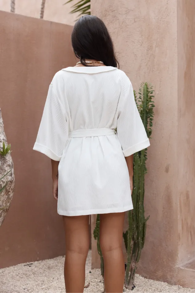 Women Casual Dresses Runaway The Label UTOPIA MINI DRESS White