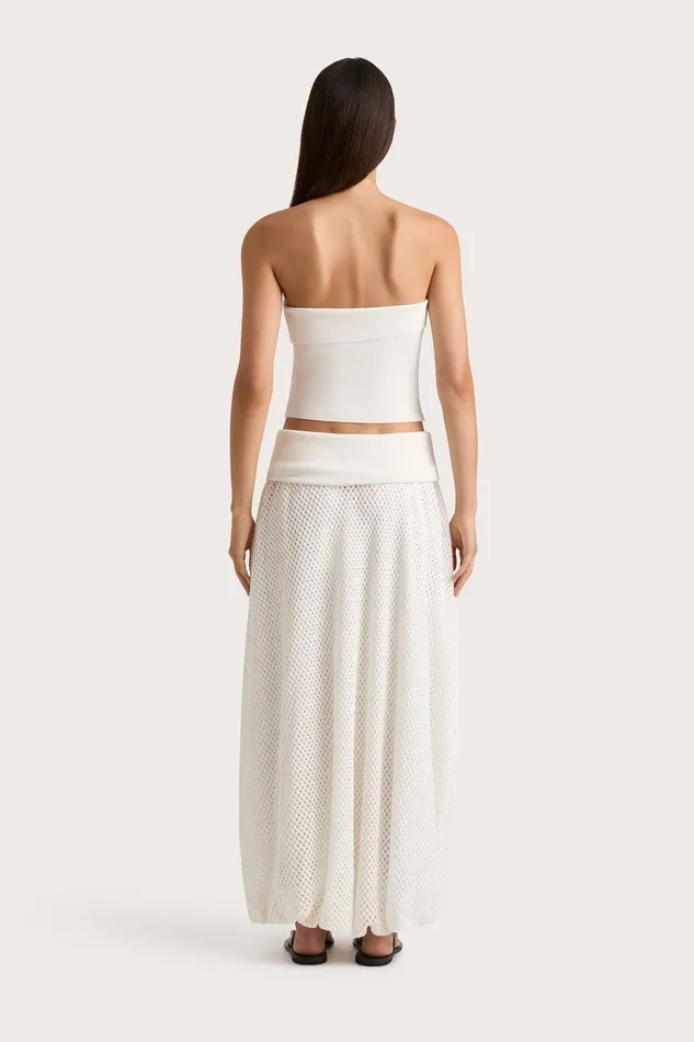 Women Ciele Maxi Skirt Azalea White Faithfull The Brand Skirts and Shorts Women Ciele Maxi Skirt Azalea White Faithfull The Brand Skirts and Shorts
