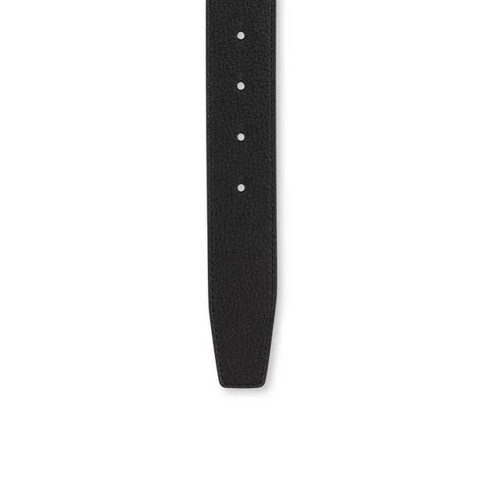 Women CL Logo Belt Belt 8211 Perforated Calf Leather Loubinthesky 8211 Black Black Christian Louboutin Belts