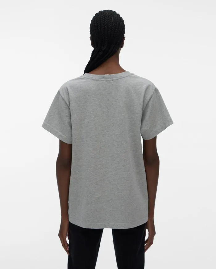 Women Classic Logo Tee Vapor Heather Helmut Lang TShirts and Sweatshirts