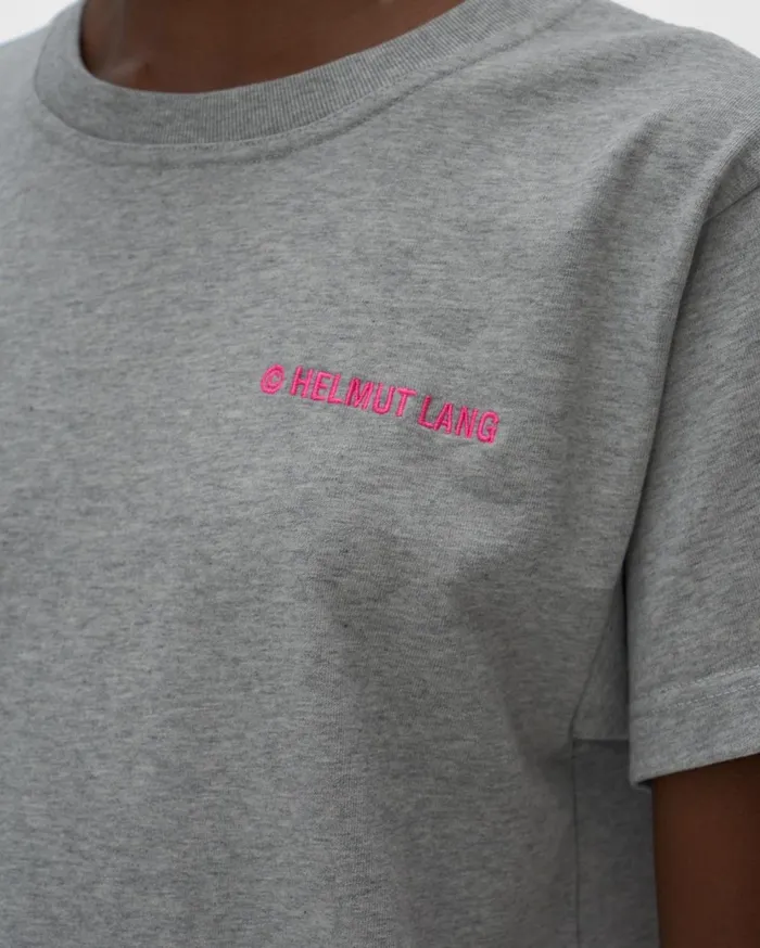 Women Classic Logo Tee Vapor Heather Helmut Lang TShirts and Sweatshirts