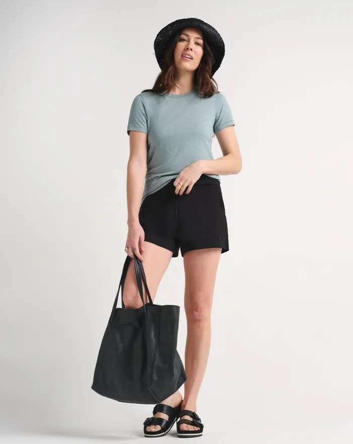 Women CLOUD JERSEY TEE Trooper TravisMathew Tees