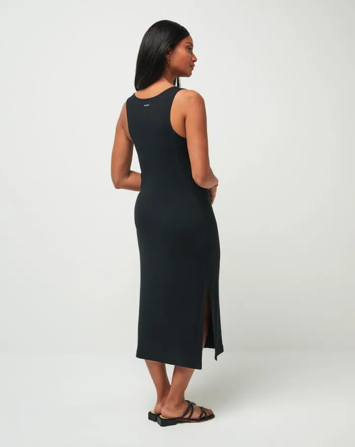 Women CLOUD RIB HADLEY WOOD DRESS Black TravisMathew Dresses
