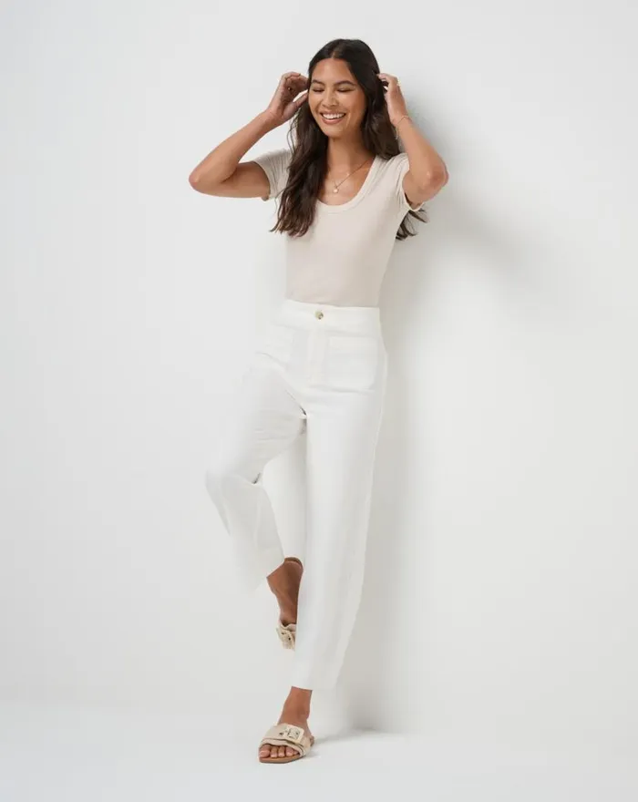 Women CLOUD RIB SHORT SLEEVE TOP Heather Light Chestnut TravisMathew Shirts and Tops