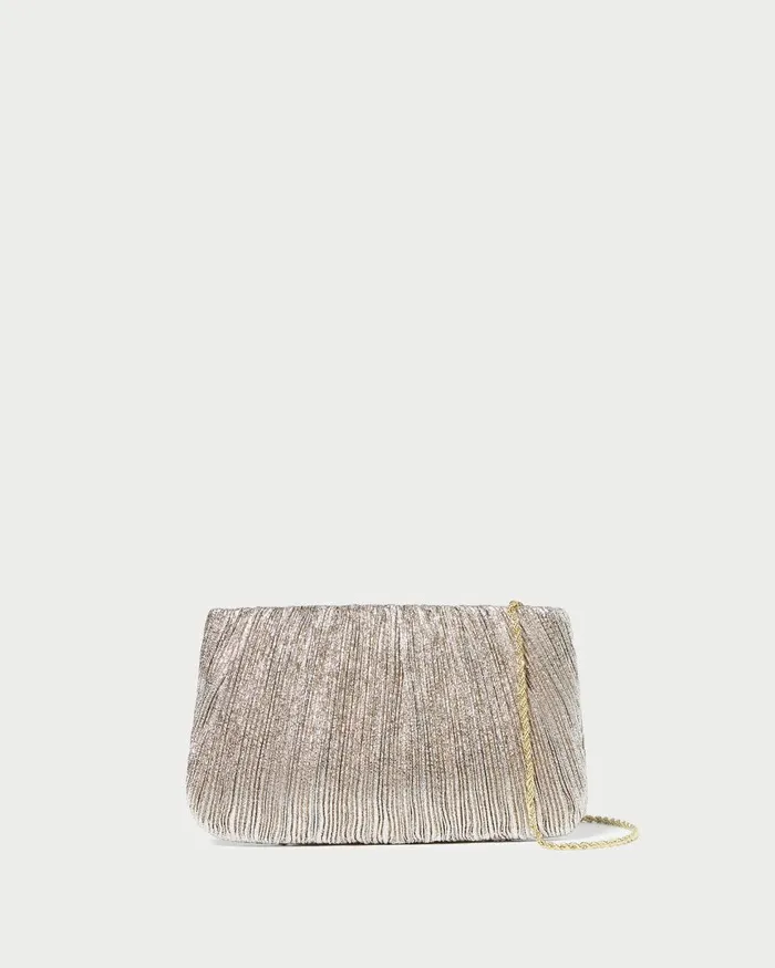 Women Clutches Loeffler Randall Brit Champagne Flat Pleated Clutch L Clutches L Handbags Women Clutches Loeffler Randall Brit Champagne Flat Pleated Clutch L Clutches L Handbags